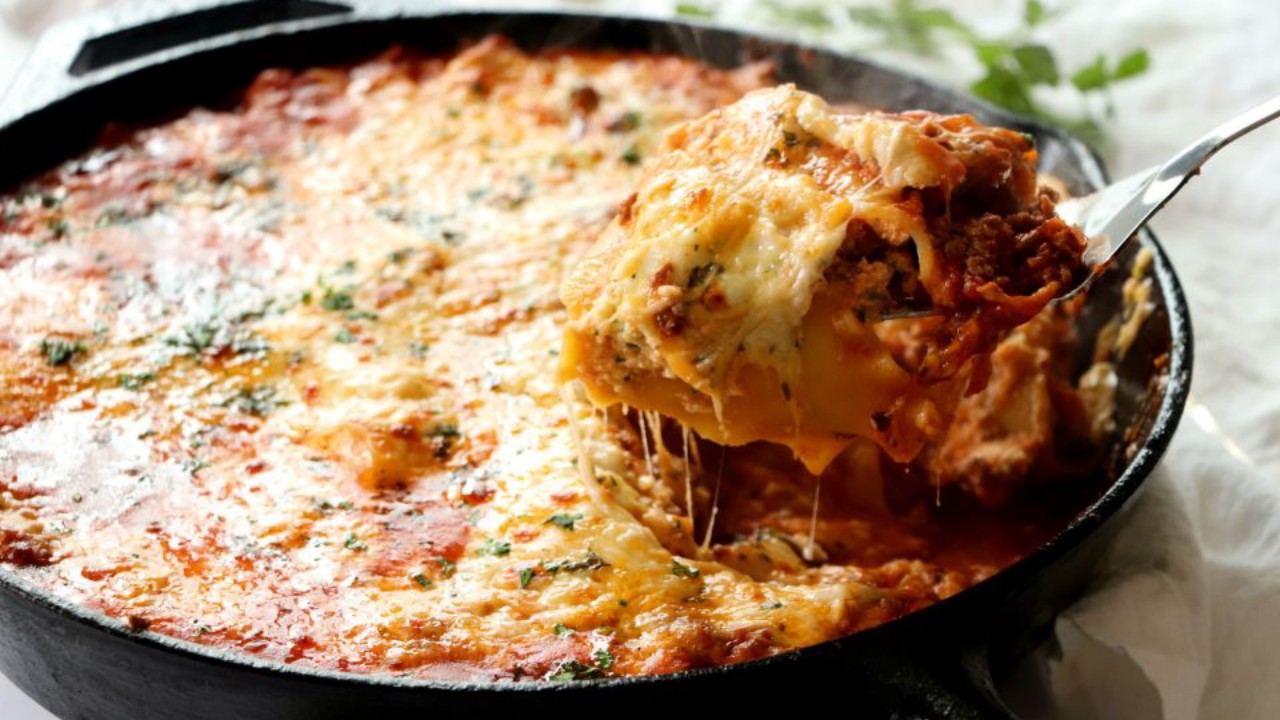 Lasagna In A Pan: Enjoy This Delicious Vegetable Lasagna At Home With ...