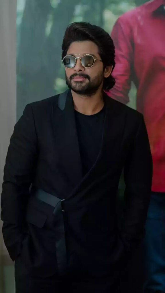 How To Wear A Black Shirt According To Allu Arjun 3